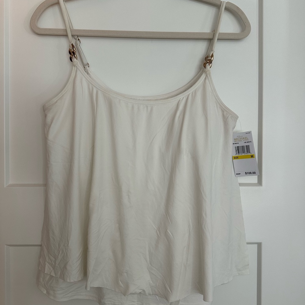 Michael Kors swim tankini top size medium New